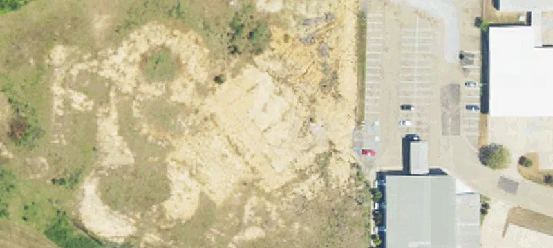 Developable Commercial Land with Frontage