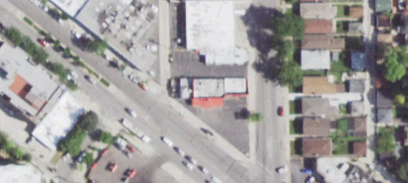 Corner Shopping Center with Multiple Tenants