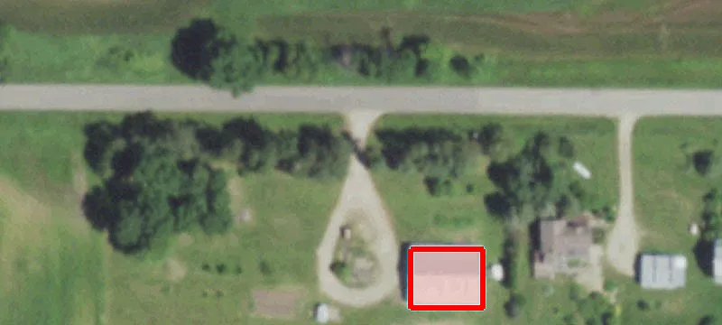 Treed Rural Land with Pole Building