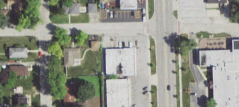 Freestanding Retail Building with Drive-In