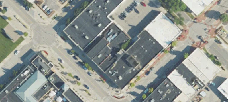 Downtown Storefront with Large Windows