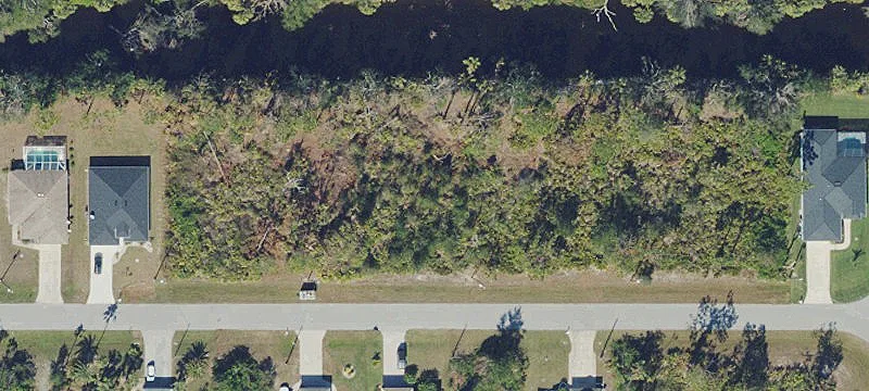 Canal-Front Waterfront Land Double Lot