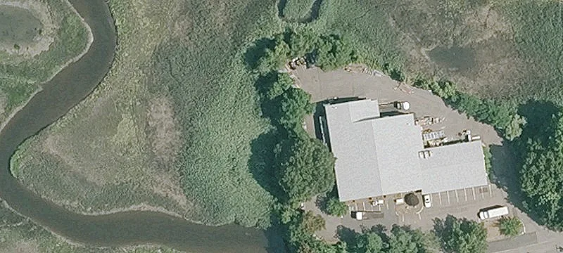 Industrial Warehouse with Loading Docks
