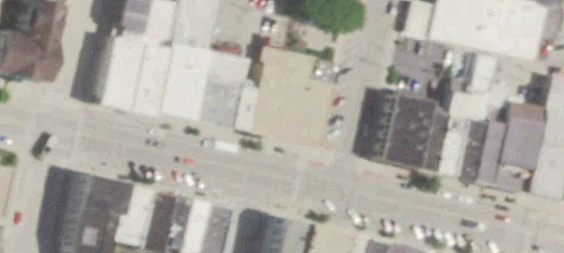 Mixed-Use Corner Retail Building