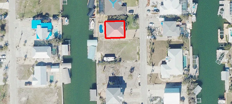 Cleared Waterfront Land with Boat Lifts