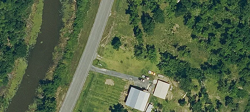 Vacant Land Parcel with Trees