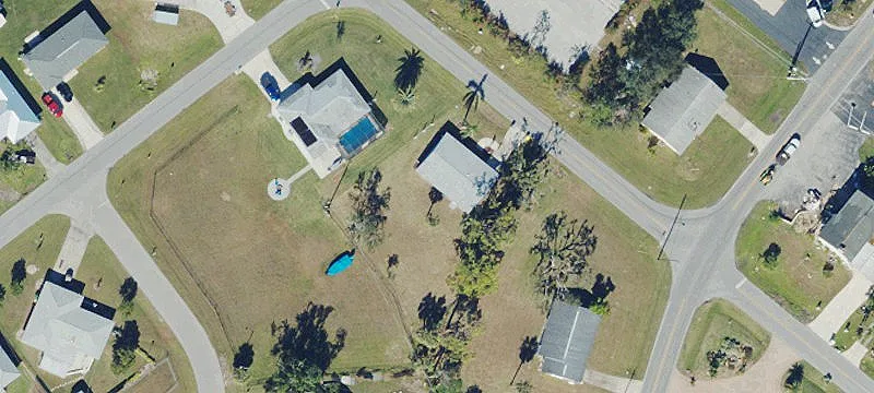 Corner Residential Lot with Partial Clearing