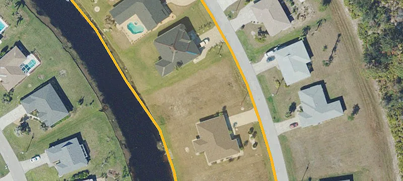 Canal-Front Residential Lot