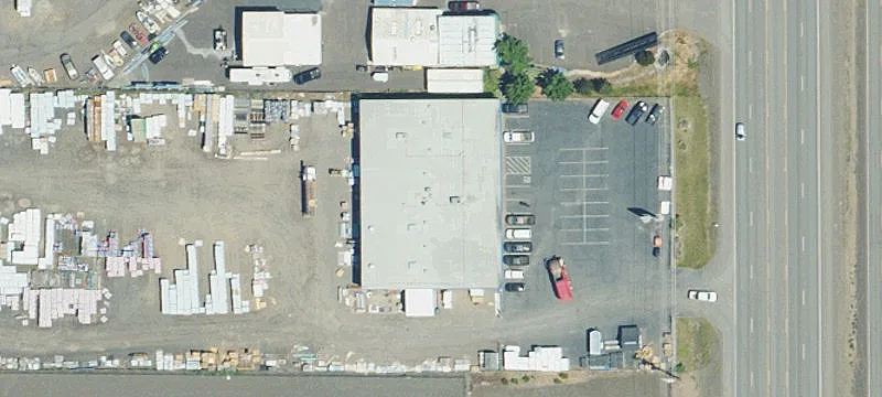 Net Leased Industrial Building with Yard