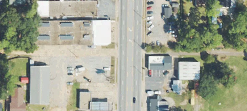 Corner Gas Station and Repair Shop