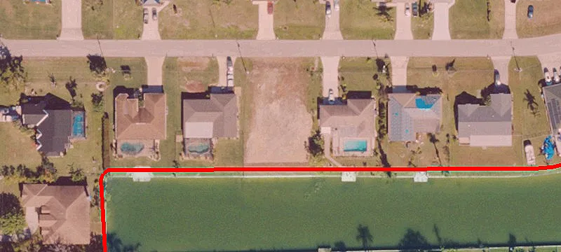 Freshwater Canal Waterfront Lot