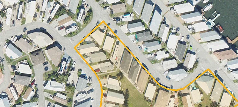 Concrete and Pavered RV Lot