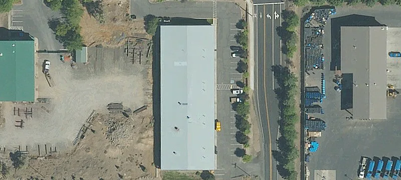 Corner Warehouse with Office