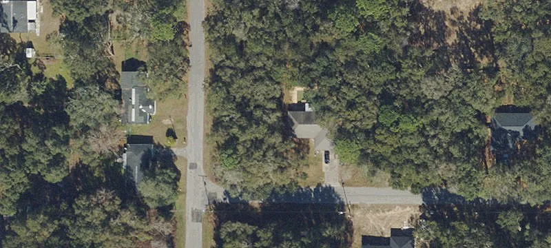 Tree-Lined Residential Building Lot