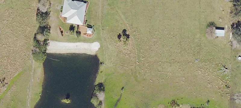 Cleared Farmland With Irrigation