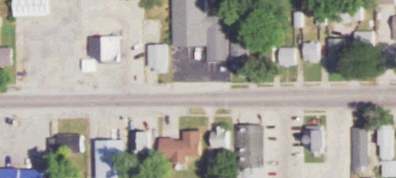 Automotive Shop with Garage Door