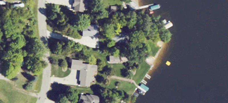 Waterfront Land with Camper Pads