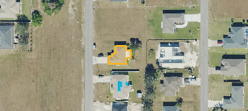Single-Family Residential Cul-de-Sac Lot