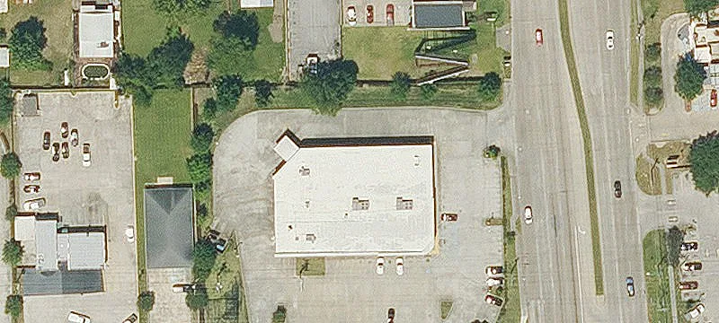 Free-Standing Corner Retail Building