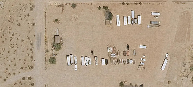 Flat Square Acreage Parcel