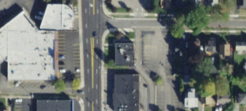 Bank Building with Drive-Through