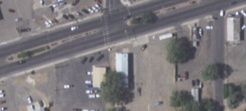 Double Drive-Through Restaurant Building