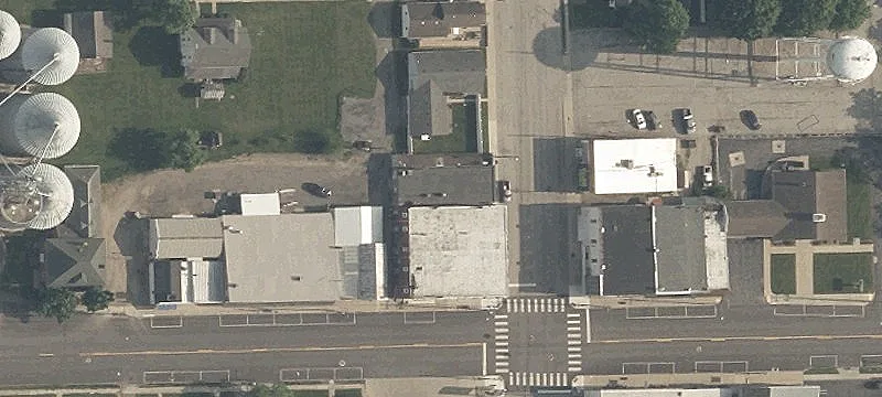 Corner Brick Commercial Property