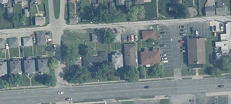 Brick Duplex with 2 Garages