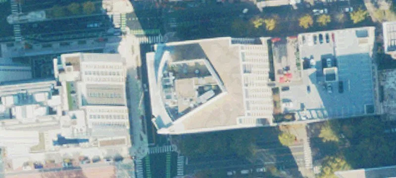 12-Story Office Building with Glass