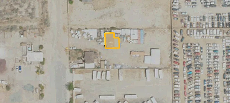 Fenced Heavy Industrial Storage Lot
