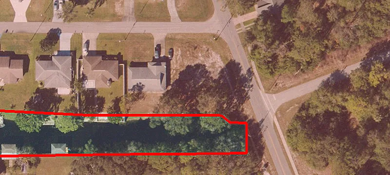 Corner Canal Lot with Lake Access