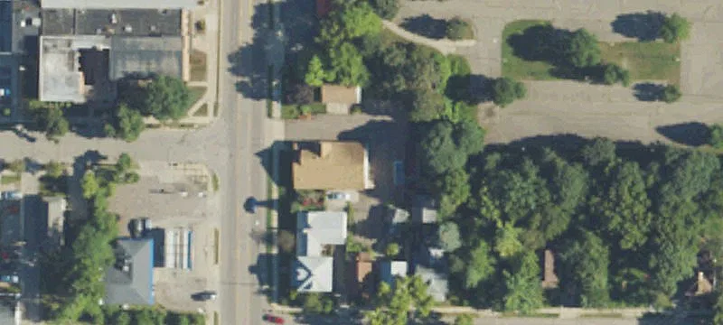 Fenced Office and Garage Property