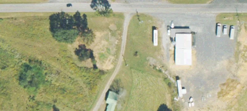 Steel Flex Building with Storage Yard