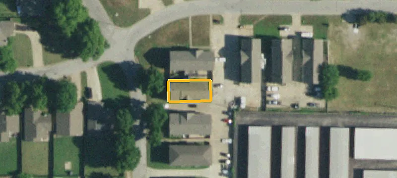Four-Unit Brick Apartment Building