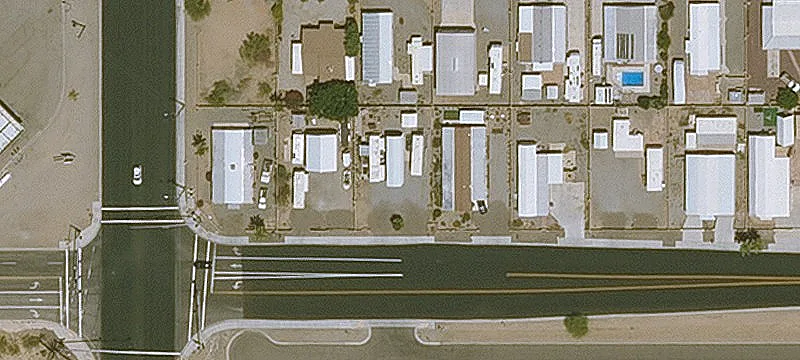RV Park Lot With Hookups