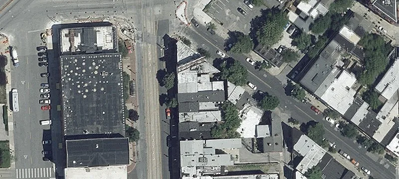 Adjoining Three-Story Brick Buildings