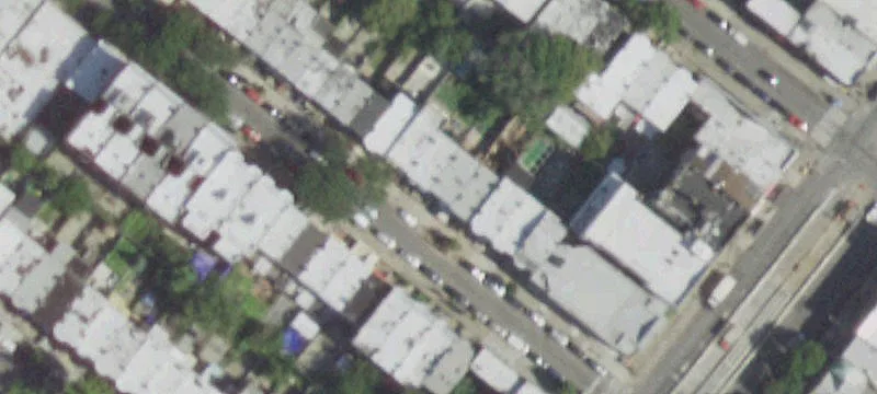 Five-Story Walk-Up Apartment Building