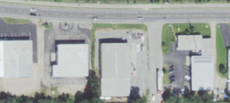 Heavy Industrial Building with Overhead Doors