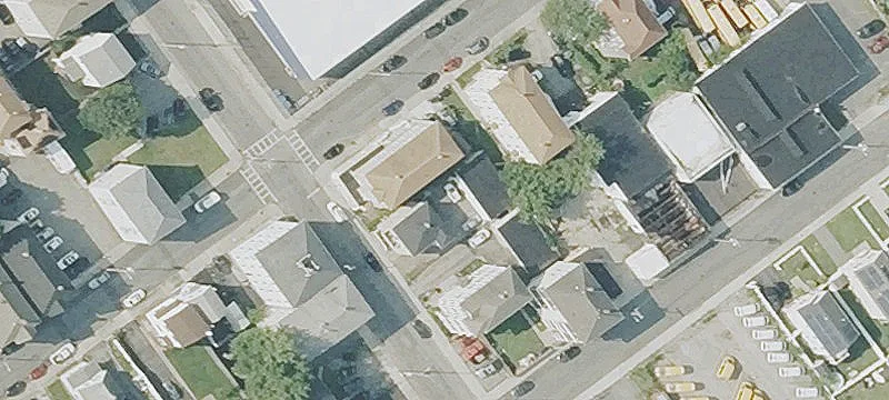 Duplex with Enormous Garage