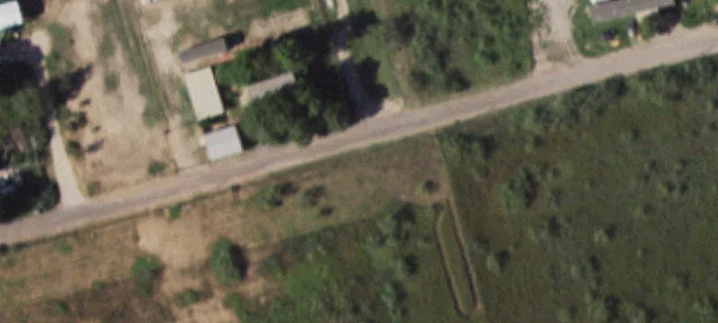 Fenced Truck Terminal with Warehouse