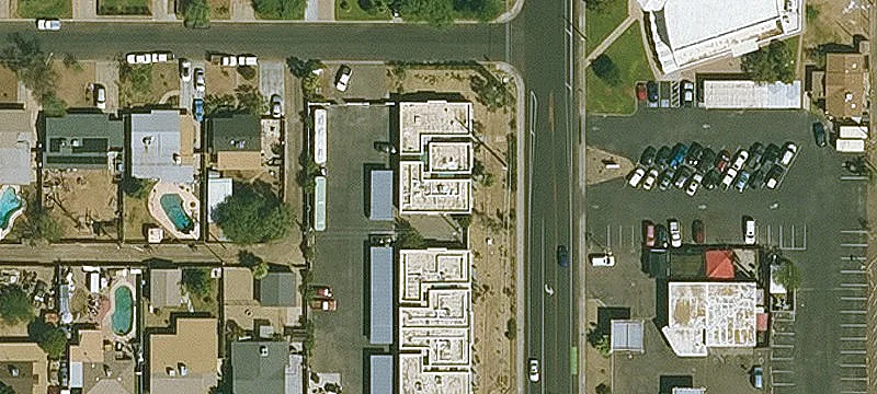 Gated Single-Level Apartment Community