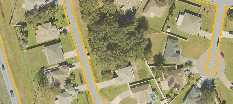 Residential Cul-de-Sac Lot