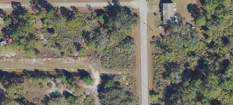 Irregular Corner Residential Lot