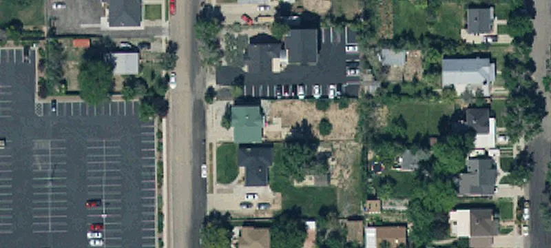 Residential Building Lot with Block Wall
