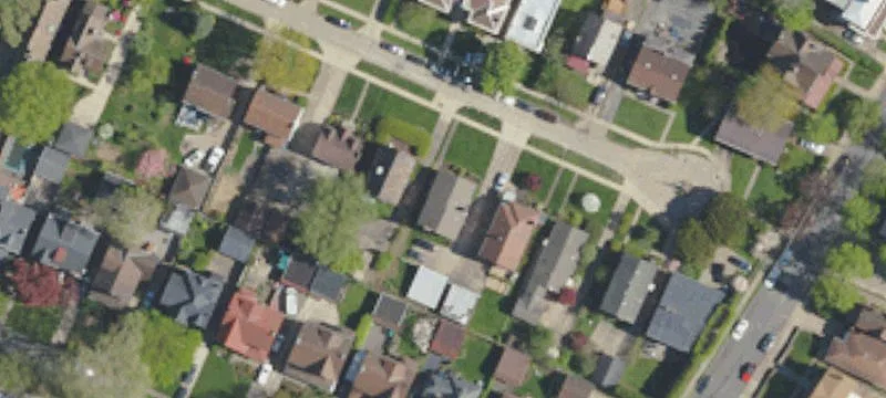 Brick Duplex with Detached Garage