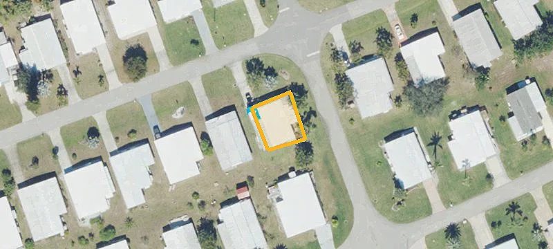 Oversized Corner Lot in 55+ Community