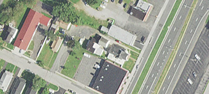 Corner Lot Multifamily Building