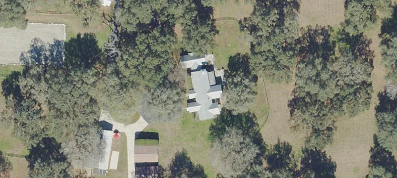 Fenced Horse Farm with Arena