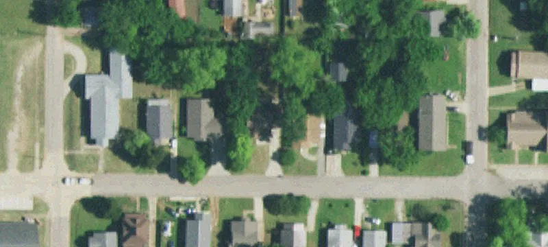 Brick Church on Corner Lot