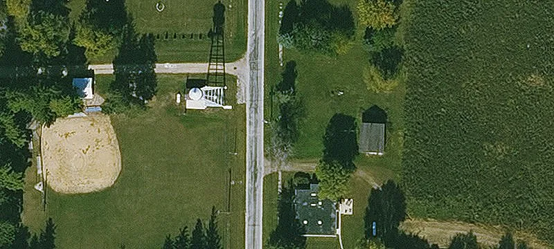 Level Land with Storage Garage